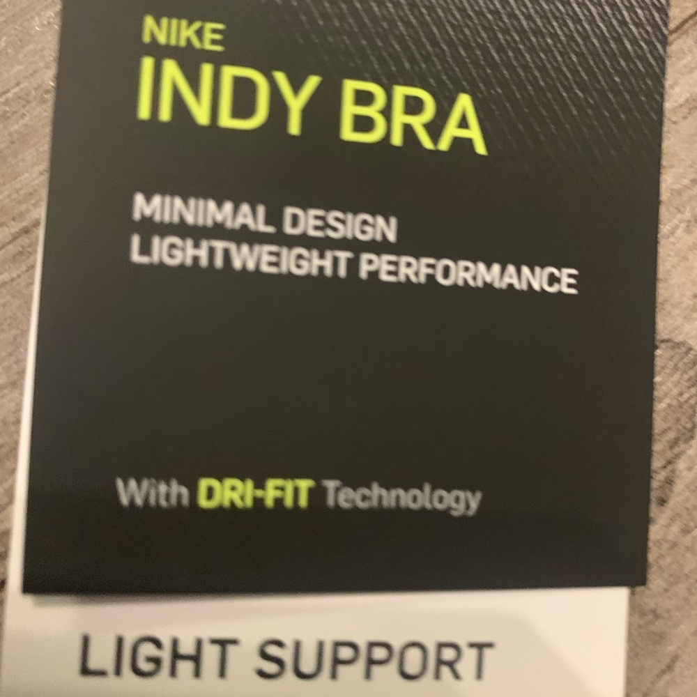 NIKE black Indy sports bra - Picture 3 of 4